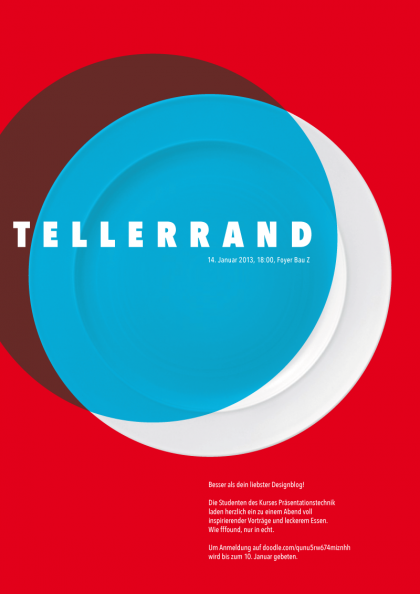 Plakat Tellerrand